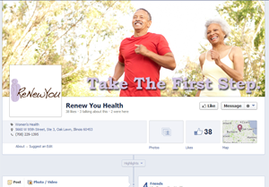 Renew You Health Facebook Page